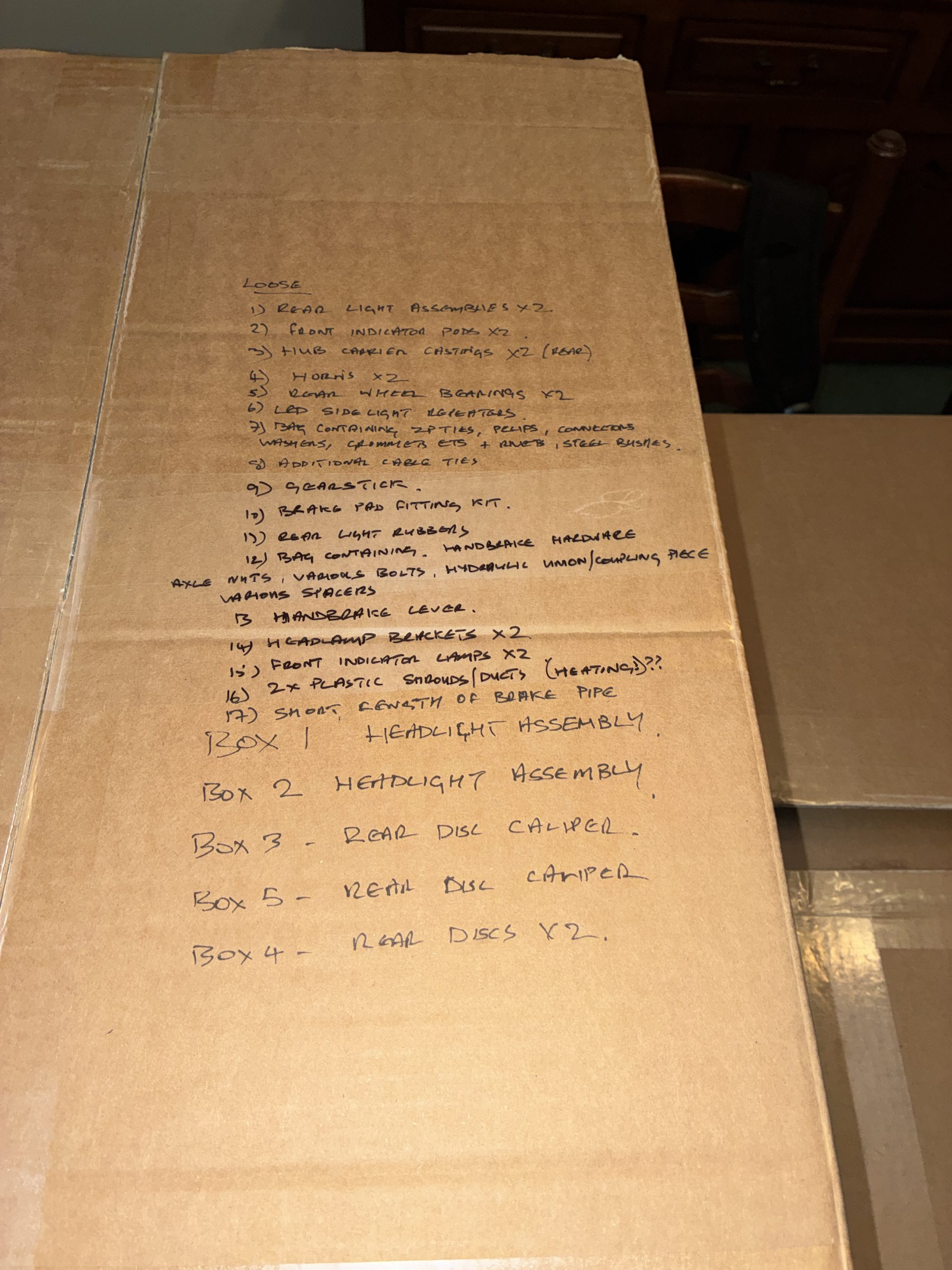 002 – Unpacking the Kit and Checking the Inventory